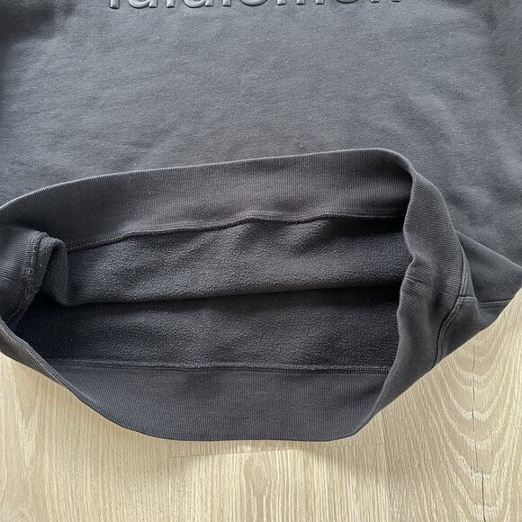 Lululemon Women Sweatshirt Perfectly Oversized Crew Fleece Logo - Picture 6 of 9